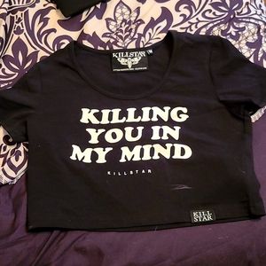 Killstar crop top